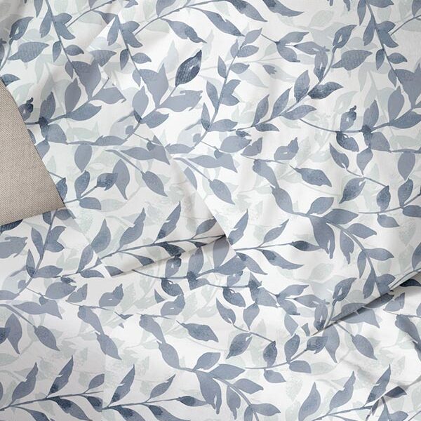 Παπλωματοθήκη Menta Εμπριμέ 050 Blue Μονή (170x250)