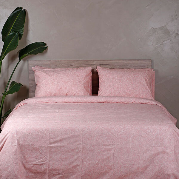 Παπλωματοθήκη Cotton Feelings 2040 Pink Διπλή (200x250)