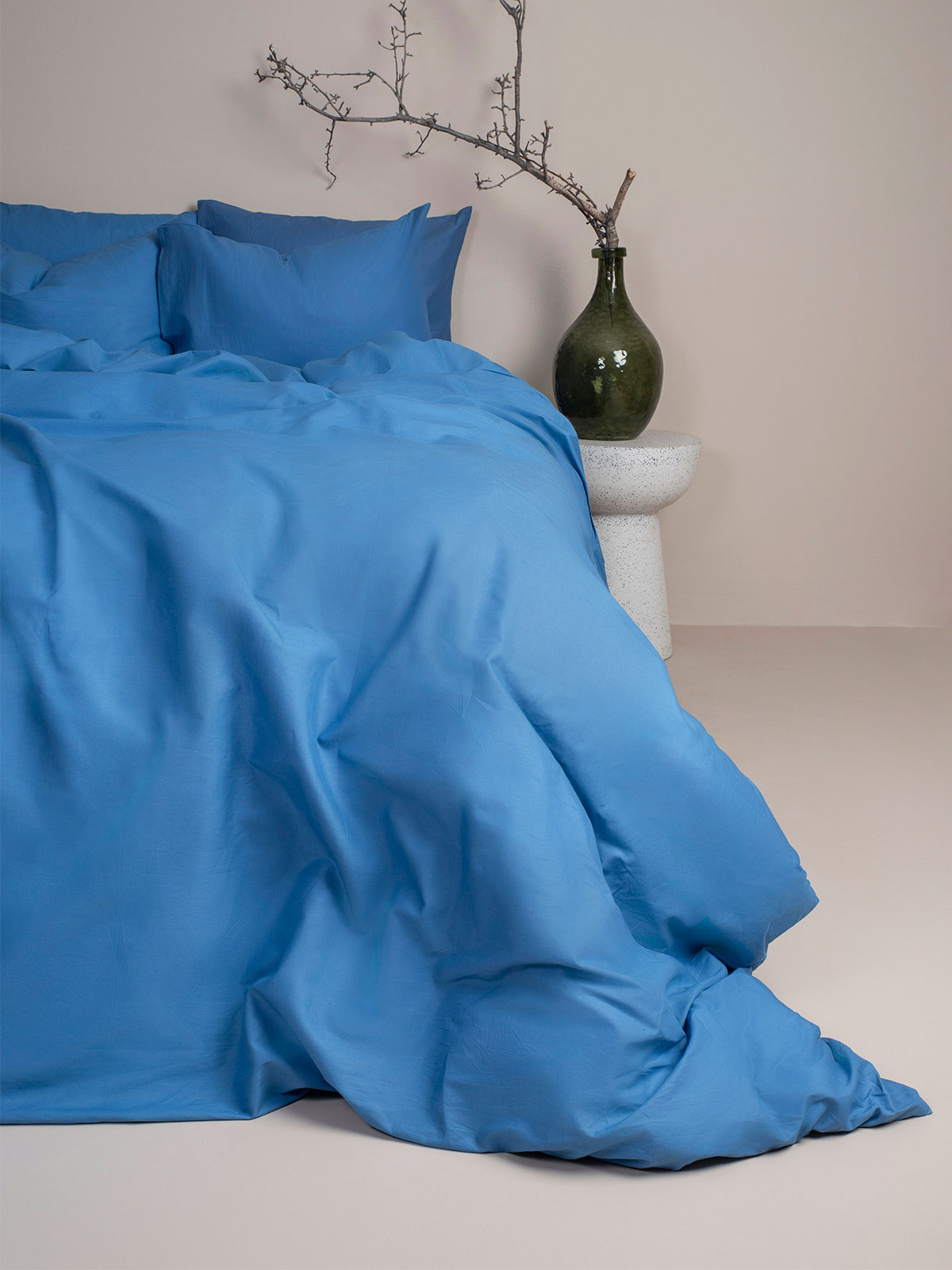 Παπλωματοθήκη Cotton Feelings 104 Blue Υπέρδιπλη (230x250)