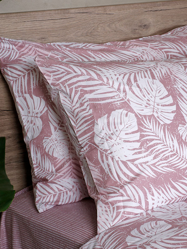 Παπλωματοθήκη Cotton Feelings 2038 Pink Μονή (170x250) - Image 3