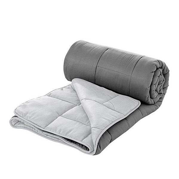 Κουβερλί-Πάπλωμα Micro Grey King Size (240x250)