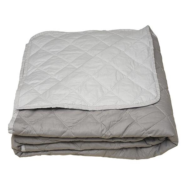 Κουβερλί Menta Grey/Dark Grey Μονό (160x220)