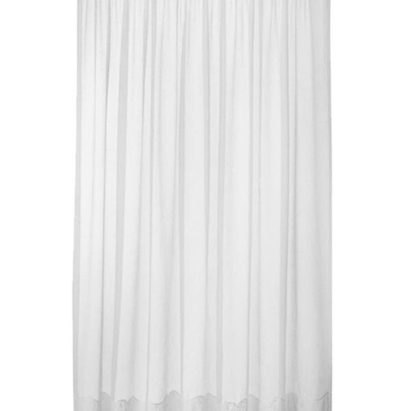 Κουρτίνα γάζα White 300x280