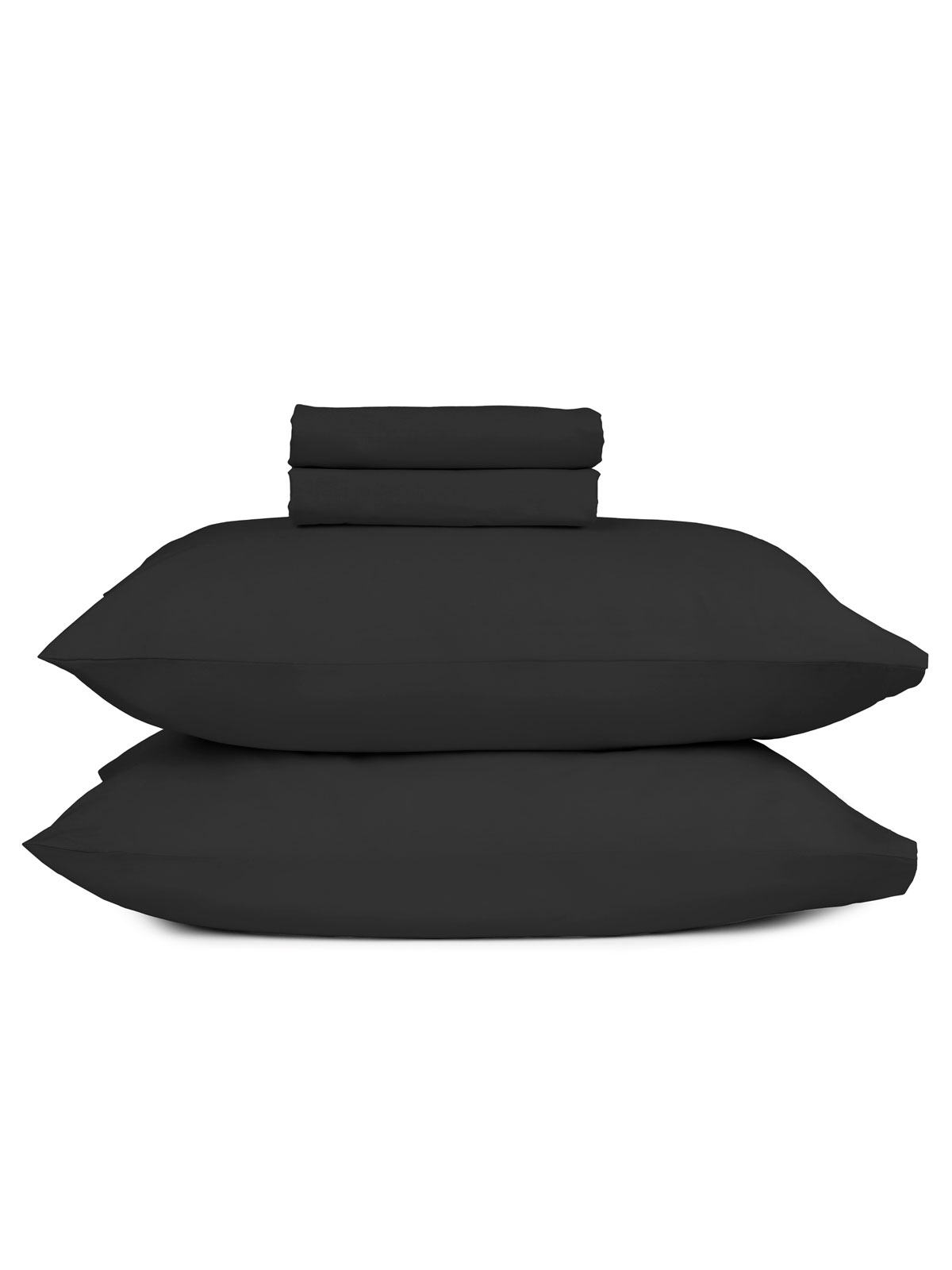 Μαξιλαροθήκες Cotton Feelings 111 Black 50x70