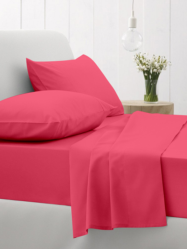 Μαξιλαροθήκες Cotton Feelings 112 Fuchsia 50x70 - Image 4