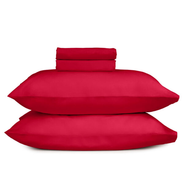 Μαξιλαροθήκες Cotton Feelings 113 Red 50x70