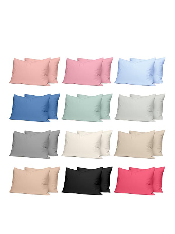 Μαξιλαροθήκες Cotton Feelings 101 Powder 50x70 - Image 3
