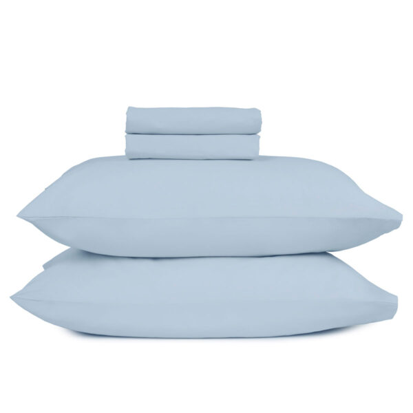 Μαξιλαροθήκες Cotton Feelings 103 Light Blue 50x70