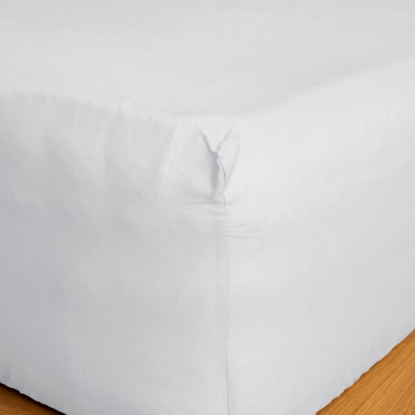 Κατωσέντονο Cotton Feelings με λάστιχο 100 White Μονό (100x200+30)