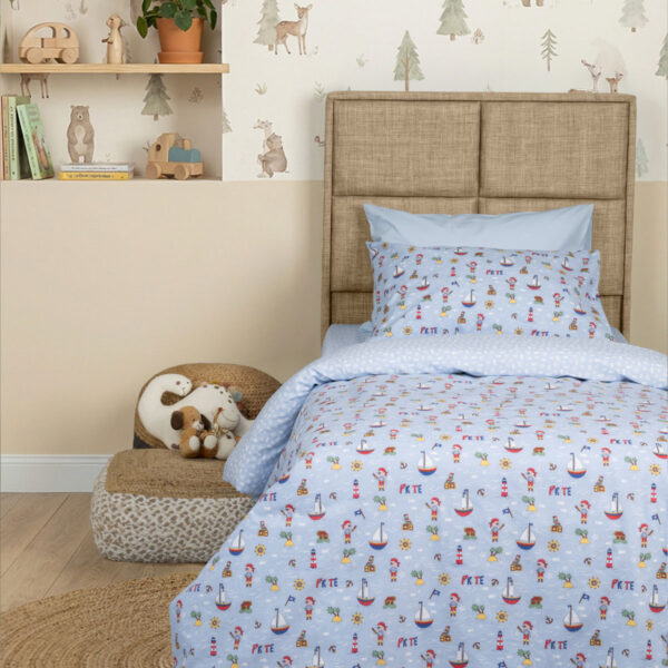 Σετ Σεντόνια Cotton Feelings 50 Μονό με λάστιχο(105x205+30)