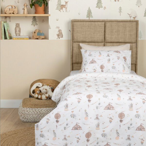 Σετ Σεντόνια Cotton Feelings 56 Μονό με λάστιχο(105x205+30)