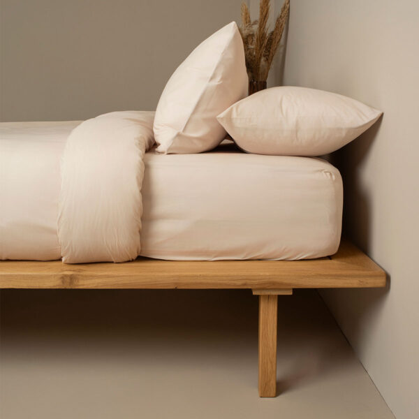Σετ Σεντόνια Cotton Feelings 109 Sand Διπλό με λάστιχο (150x205+30)