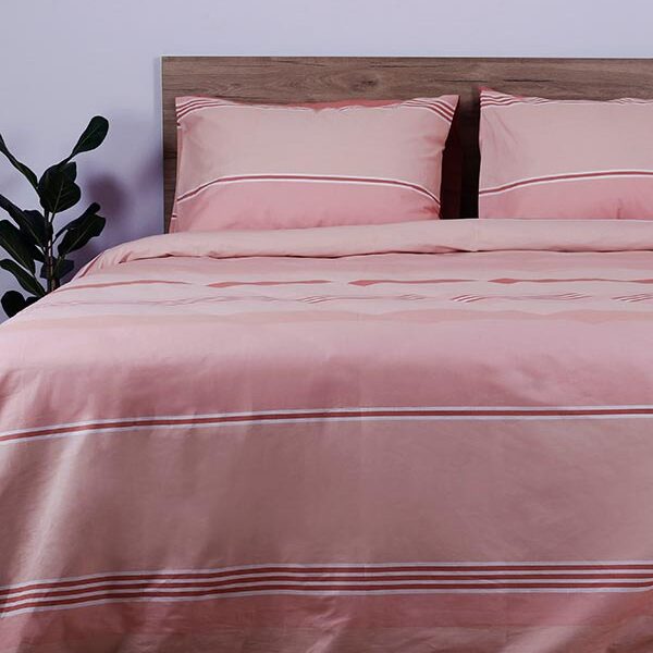 Σετ Σεντόνια Cotton Feelings 2034 Pink Διπλό (200x270)