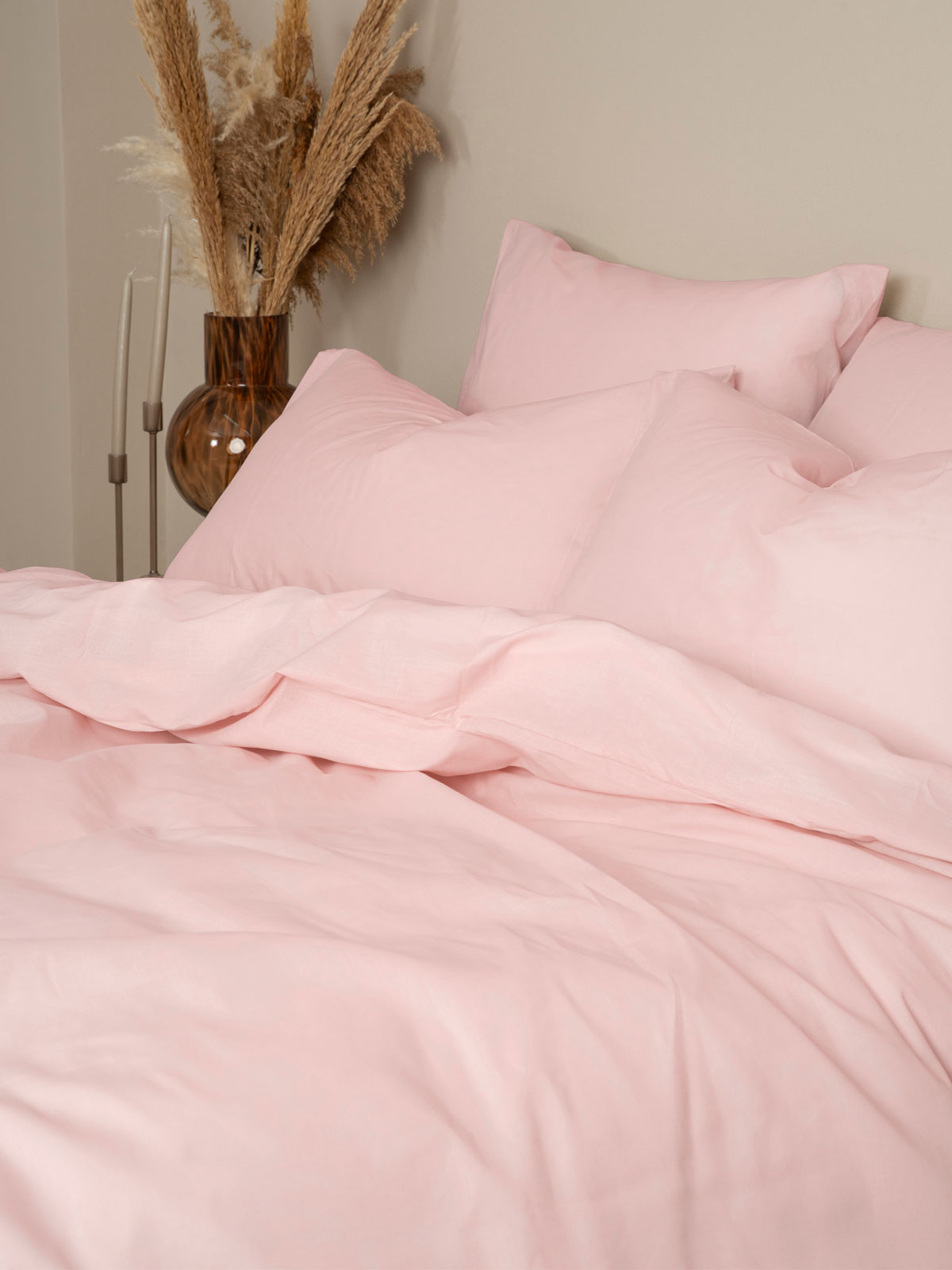 Σετ Σεντόνια Cotton Feelings 101 Powder King Size (260x270)