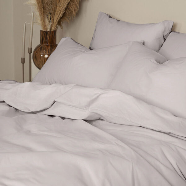 Σετ Σεντόνια Cotton Feelings 106 Light Grey King Size (260x270)