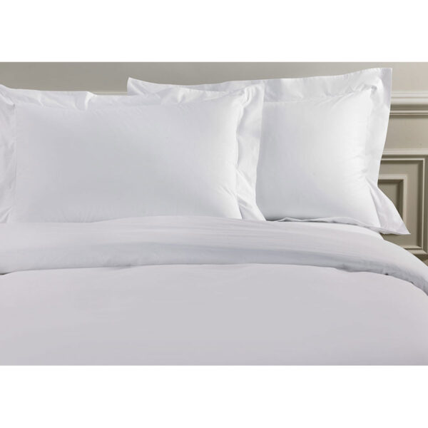 Σετ Σεντόνια Satin μονόχρωμα White King Size (270x280)
