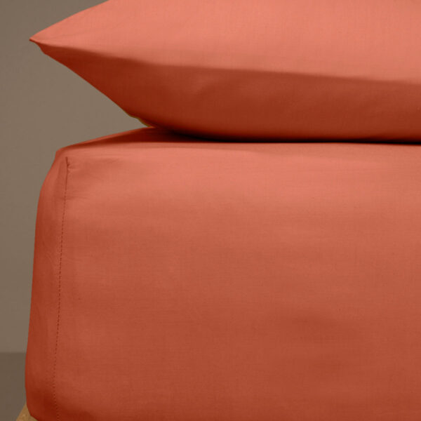 Κατωσέντονο Menta με λάστιχο 6 Brick Μονό (100x200+25)