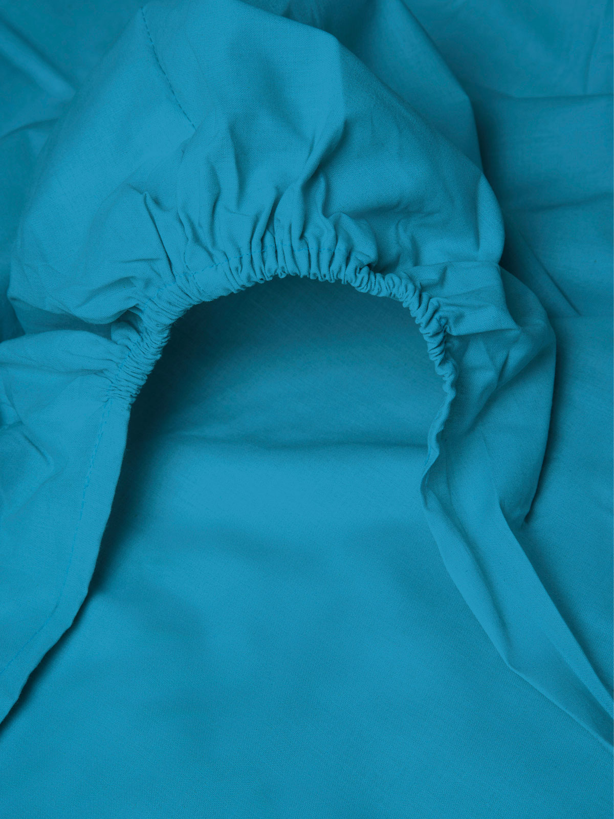 Κατωσέντονο Menta με λάστιχο 15 Turquoise Διπλό (160x200+40) - Image 2