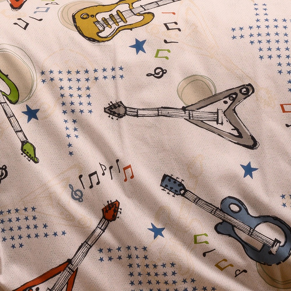ΣΕΤ ΣΕΝΤΟΝΙΑ ΦΑΝΕΛΕΝΙΑ ΜΟΝΑ MUSIC ICE (170X260) WINTER LINE KIDS - Image 2