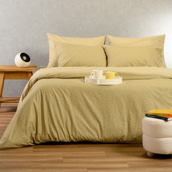 ΠΑΠΛΩΜΑΤΟΘΗΚΗ ΜΟΝΗ SAMUELE OLIVE/BEIGE ULTRA LINE (165X245)