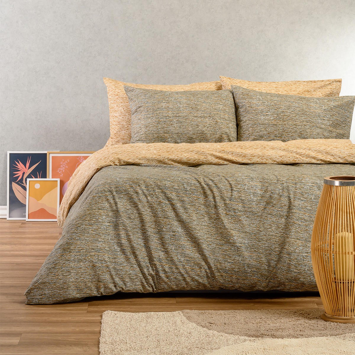 ΣΕΤ ΜΑΞΙΛΑΡΟΘΗΚΕΣ (Π) RAFAELO BEIGE CASUAL LINE (50X70) - Image 2