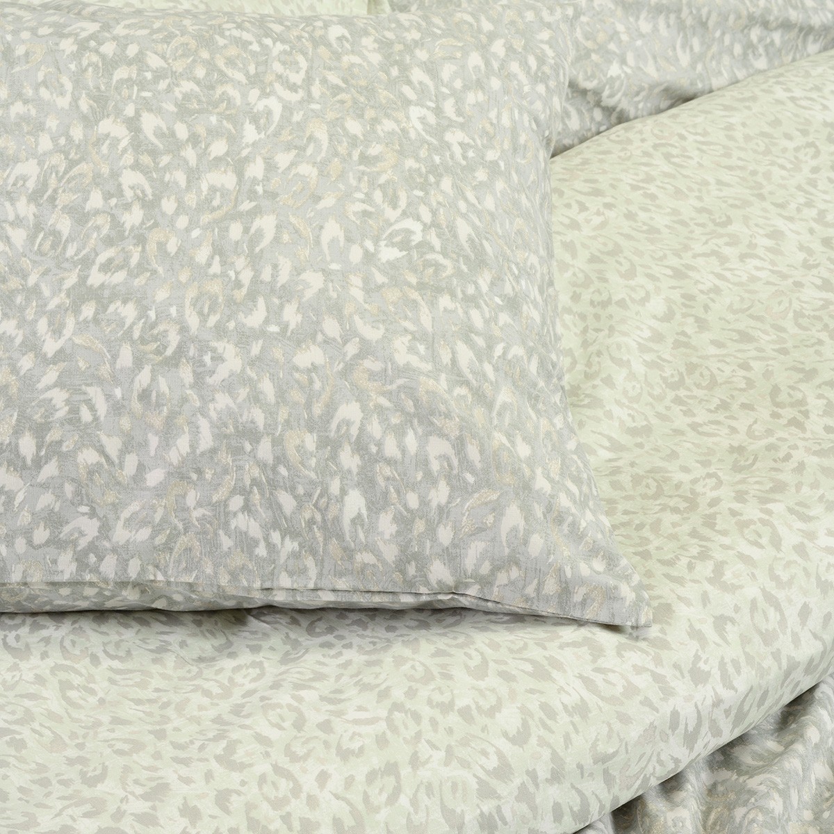 ΣΕΤ ΣΕΝΤΟΝΙΑ ΔΙΠΛΑ LEO AQUA/GREY CASUAL LINE (205X270) - Image 2