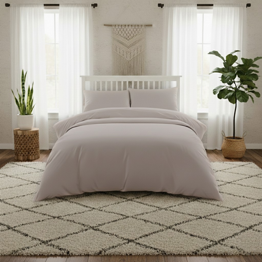 ΣΕΝΤΟΝΙ ΥΠΕΡΔΙΠΛΟ 240Χ270 LAVISH SATIN ECRU