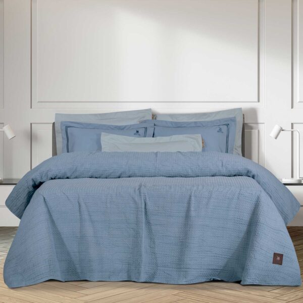 GREENWICH POLO CLUB ΚΟΥΒΕΡΤΑ ΠΙΚΕ 230X250 ESSENTIAL 3400 ΓΑΛΑΖΙΟ