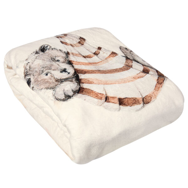 GREENWICH POLO CLUB ΚΟΥΒΕΡΤΑ FLEECE ΑΓΚΑΛΙΑΣ ESSENTIAL 8850 CREAM, TAUPE, TERACOTTA