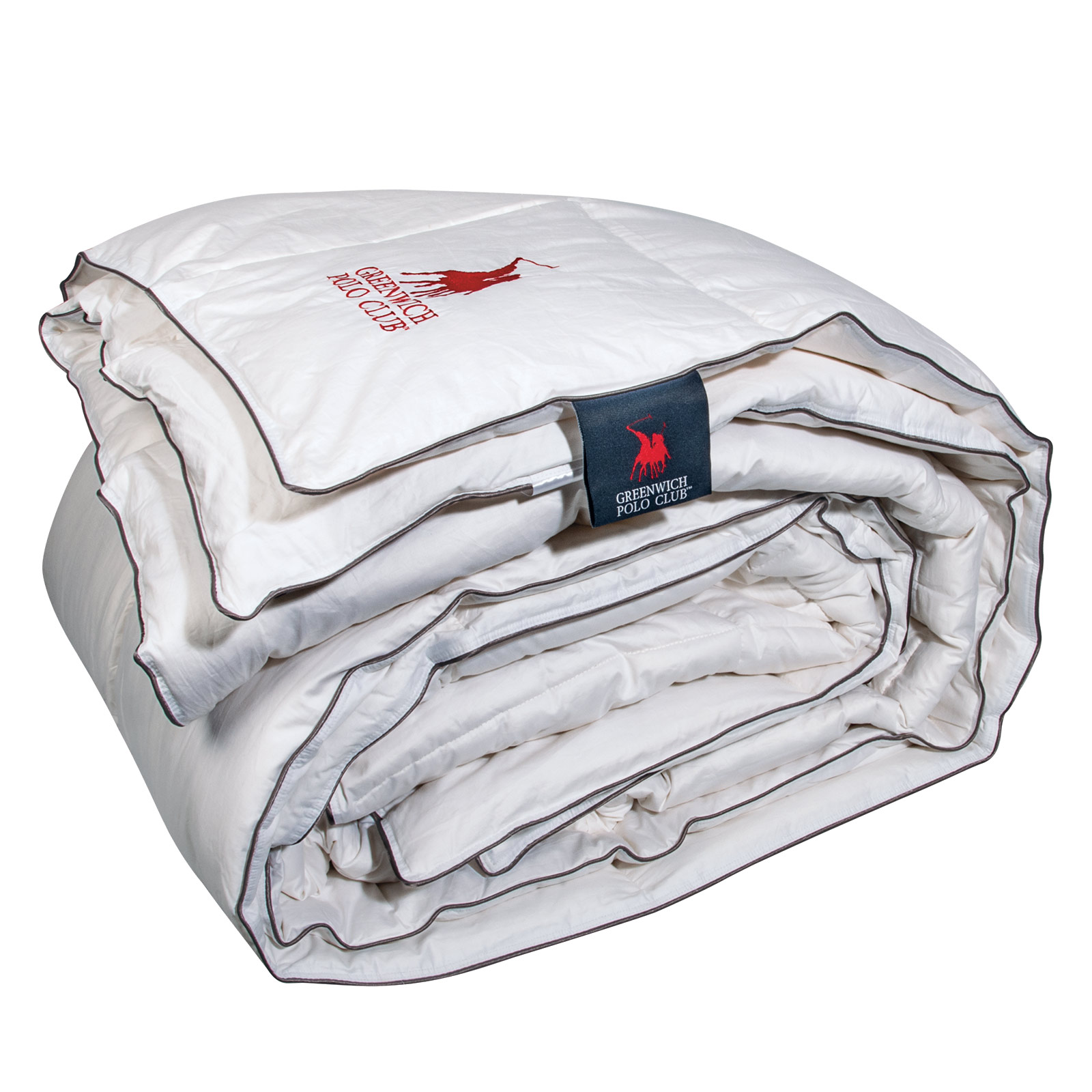 GREENWICH POLO CLUB ΠΑΠΛΩΜΑ 95% ΠΟΥΠΟΥΛΟ 220Χ240 2316 WHITE