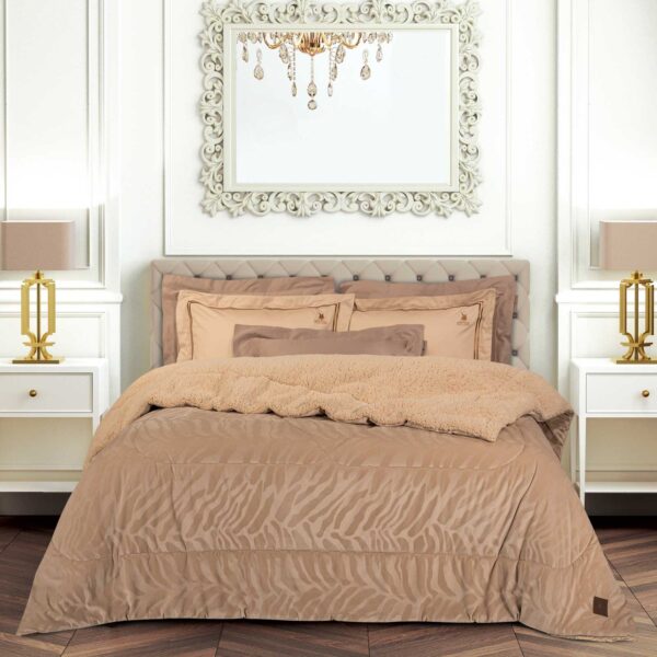 GREENWICH POLO CLUB ΚΟΥΒΕΡΤΟΠΑΠΛΩΜΑ KING SHERPA ESSENTIAL 4434 BEIGE