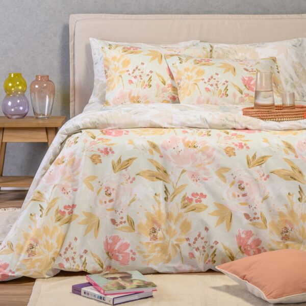 ΣΕΤ ΣΕΝΤΟΝΙΑ ΔΙΠΛΑ (Λ) ANABELLE AQUA CASUAL LINE (150Χ200+32)