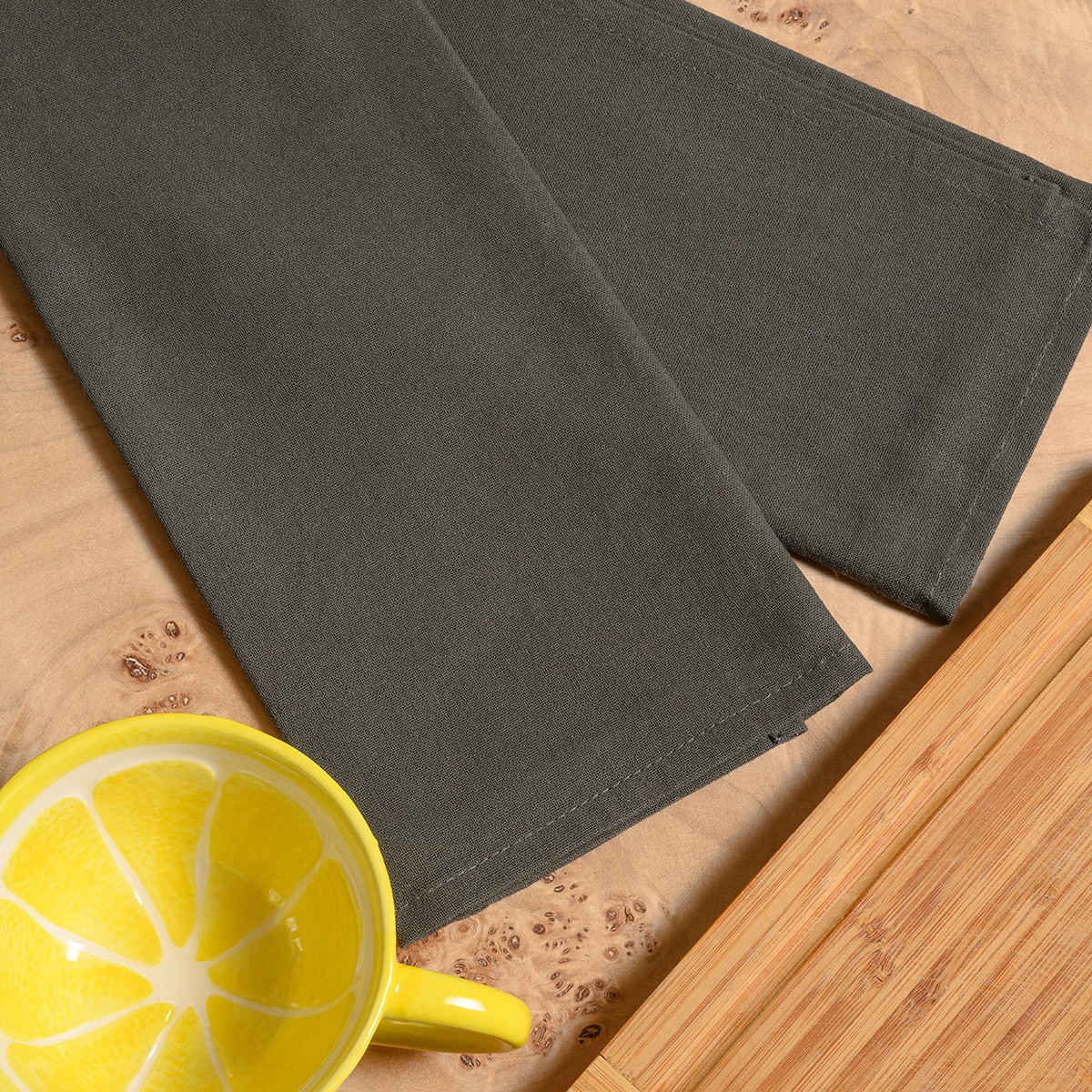 ΠΕΤΣΕΤΕΣ ΚΟΥΖΙΝΑΣ ΣΕΤ 2 ΤΕΜΑΧΙΩΝ ZOE OLIVE/GREY (45X65)