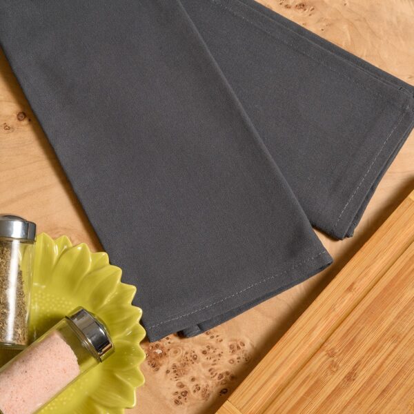 ΠΕΤΣΕΤΕΣ ΚΟΥΖΙΝΑΣ ΣΕΤ 2 ΤΕΜΑΧΙΩΝ ZOE DARK GREY (45X65)
