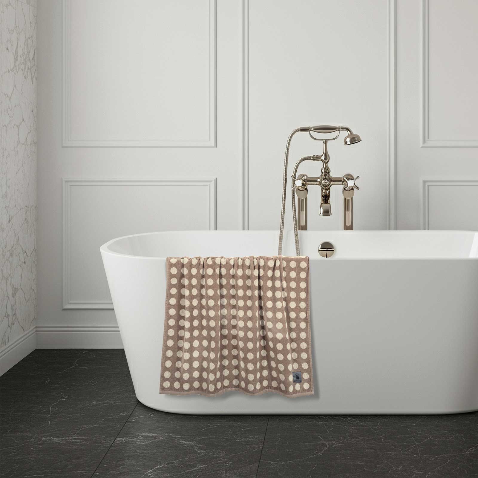 GREENWICH POLO CLUB ΠΕΤΣΕΤΑ ΠΡΟΣΩΠΟΥ 50X90 LOFT 4137 BEIGE, TAUPE - Image 2