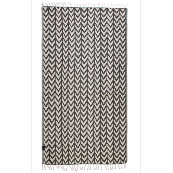 GREENWICH POLO CLUB PAREO FOUTA 80X180 3684 BLACK