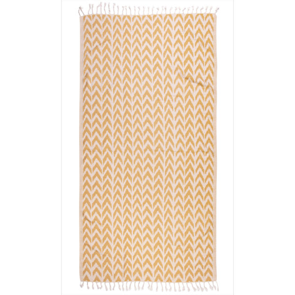 GREENWICH POLO CLUB PAREO FOUTA 80X180 3685 OCHRE