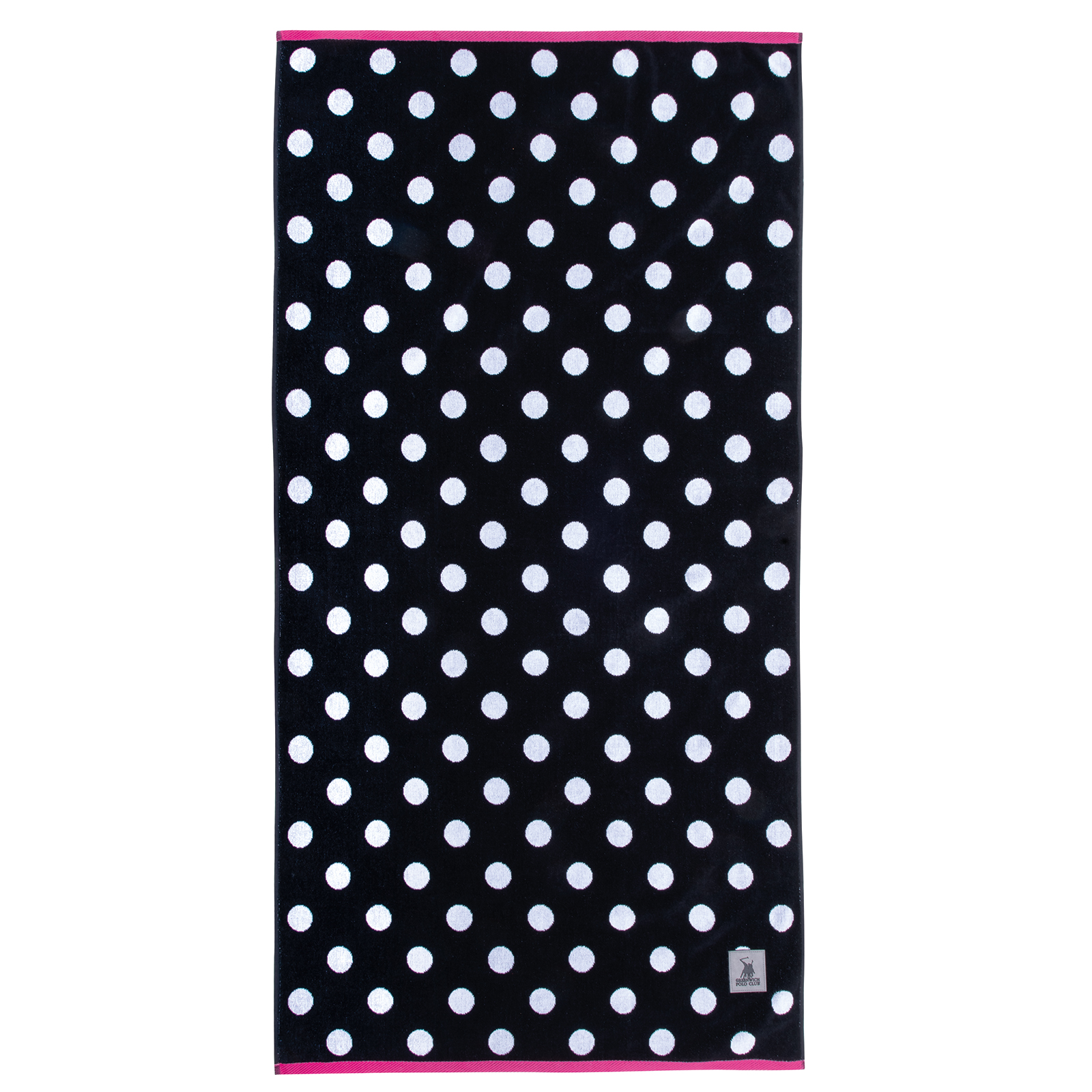 GREENWICH POLO CLUB ΠΕΤΣΕΤΑ ΘΑΛΑΣΣΗΣ 90Χ170 4068 BLACK, FUSCHIA