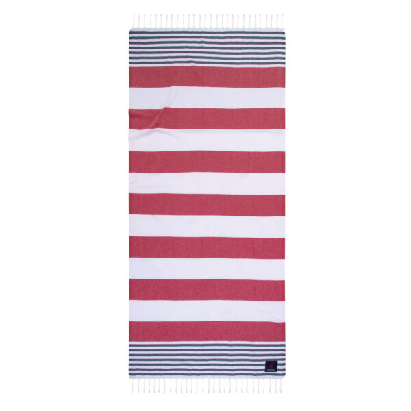 GREENWICH POLO CLUB PAREO JACQUARD 80Χ180 3815 RED