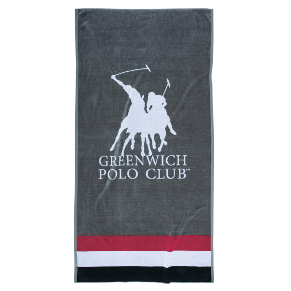 GREENWICH POLO CLUB ΠΕΤΣΕΤΑ ΘΑΛΑΣΣΗΣ 90Χ180 ESSENTIAL 3867 GREY