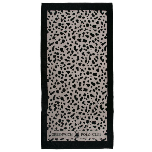 GREENWICH POLO CLUB ΠΕΤΣΕΤΑ ΘΑΛΑΣΣΗΣ 90Χ180 ESSENTIAL 5237 BLACK, TAUPE