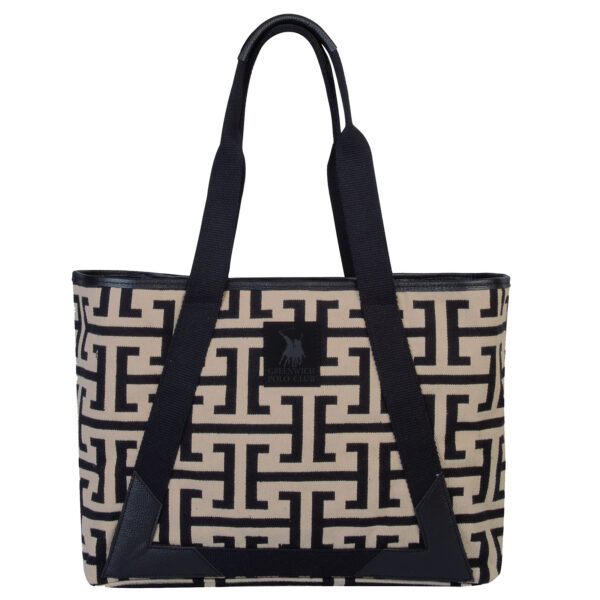 GREENWICH POLO CLUB ΤΣΑΝΤΑ 35Χ42Χ12 PREMIUM 3840 BEIGE, BLACK