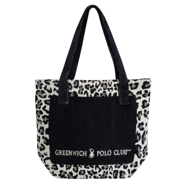 GREENWICH POLO CLUB ΤΣΑΝΤΑ ΘΑΛΑΣΣΗΣ 55Χ40 ESSENTIAL 3861 BEIGE, BLACK