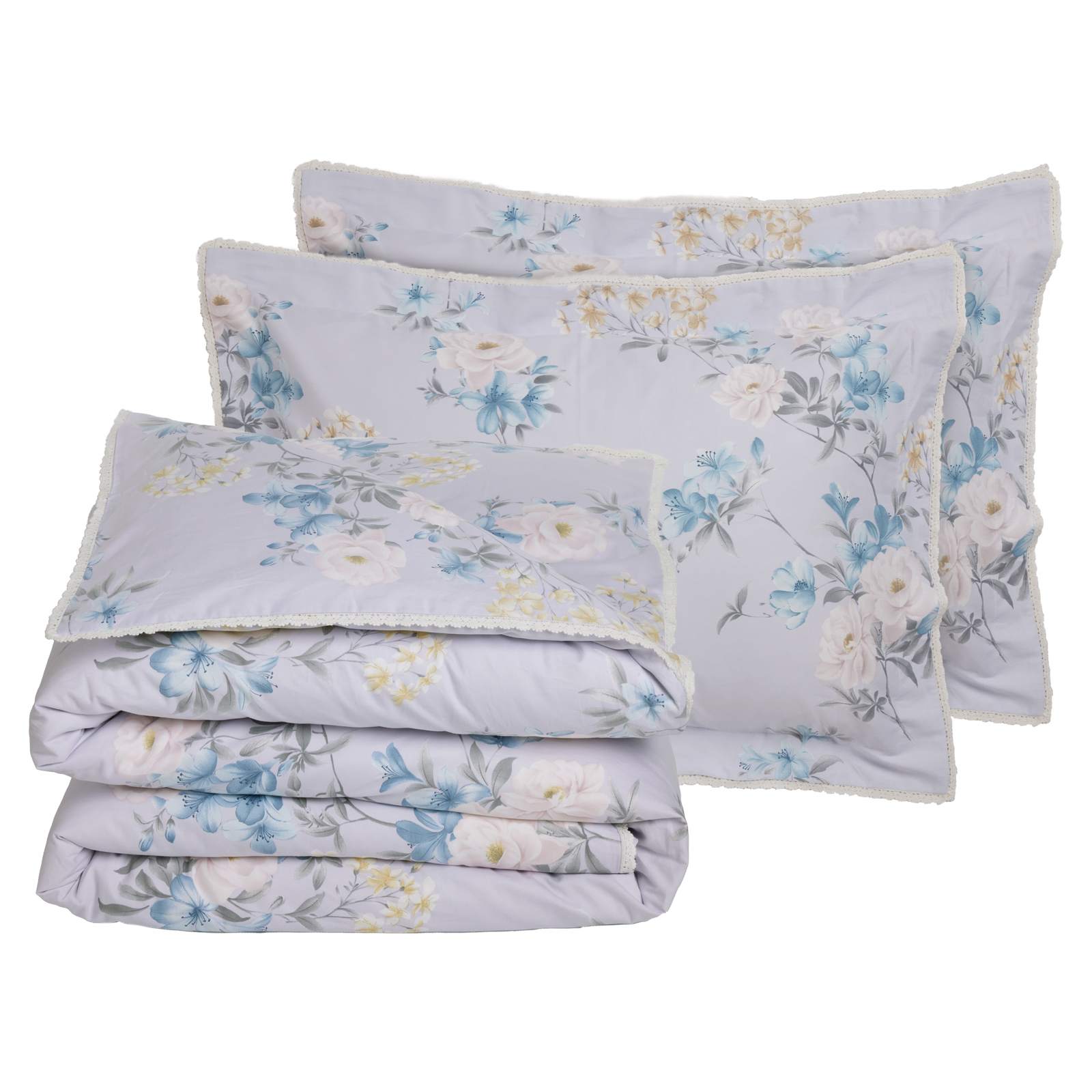 DAS HOME ΠΑΠΛΩΜΑΤΟΘΗΚΗ ΣΕΤ ΥΠΕΡΔΙΠΛΗ PRESTIGE 1710 GREY, LILAC - Image 3