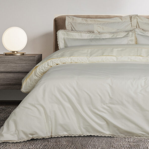 DAS HOME ΠΑΠΛΩΜΑΤΟΘΗΚΗ ΣΕΤ KING PRESTIGE 1709 ECRU