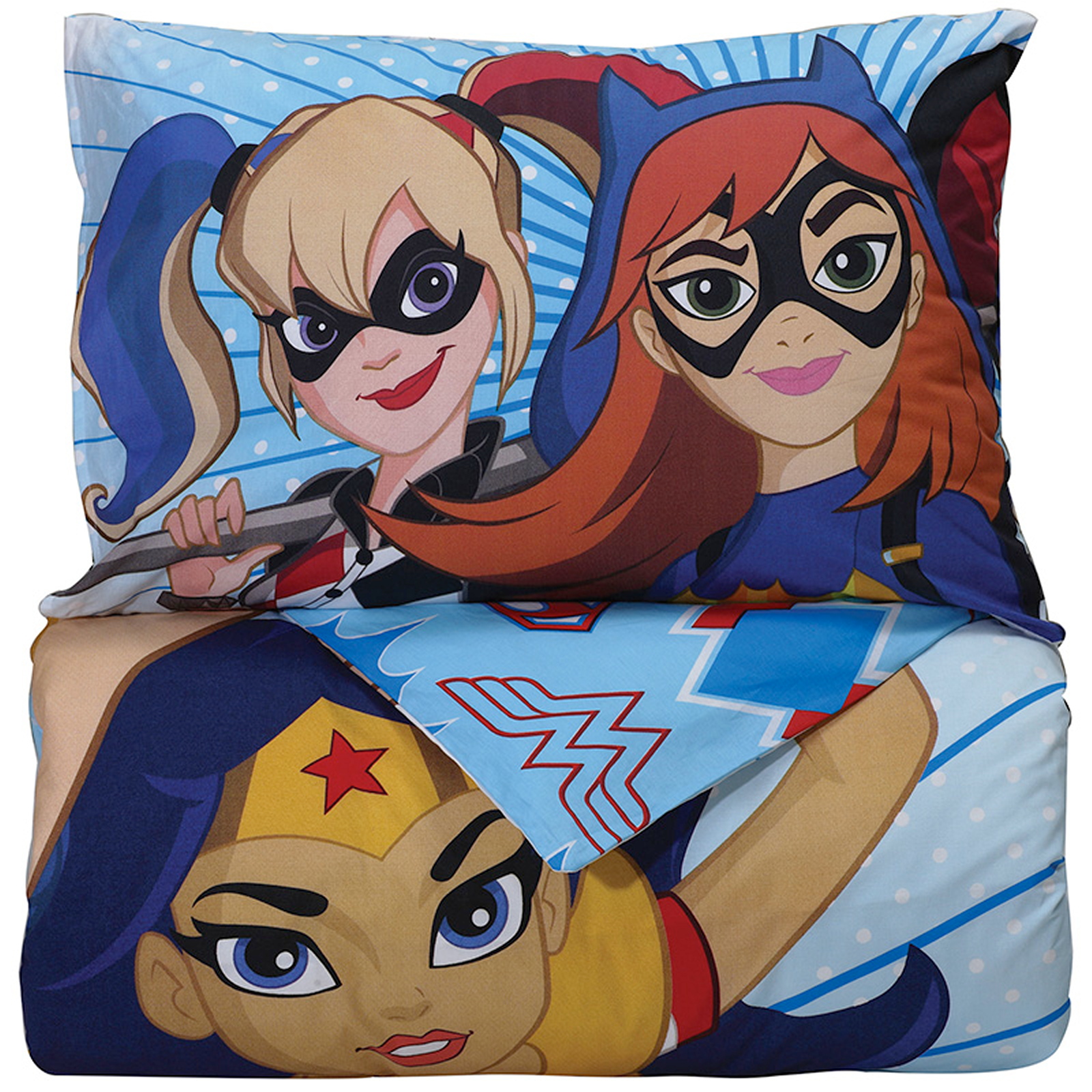 SUPER HERO GIRLS 5005 ΣΕΤ ΘΗΚΗ ΜΟΝΗ ΓΑΛΑΖΙΟ, ΚΟΚΚΙΝΟ - Image 2