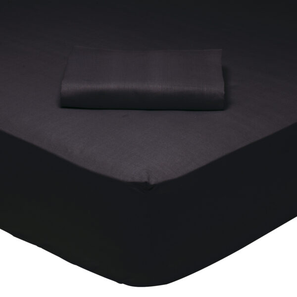 DAS HOME ΣΕΝΤΟΝΙ ΥΠΕΡΔΙΠΛΟ ΜΕ ΛΑΣΤΙΧΟ 170Χ200+35 BLACK 1015 BLACK