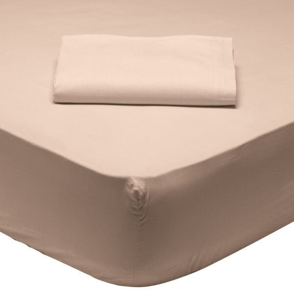 DAS HOME ΣΕΝΤΟΝΙ KING ΜΕ ΛΑΣΤΙΧΟ 180*200+35 BEIGE 1002 BEIGE