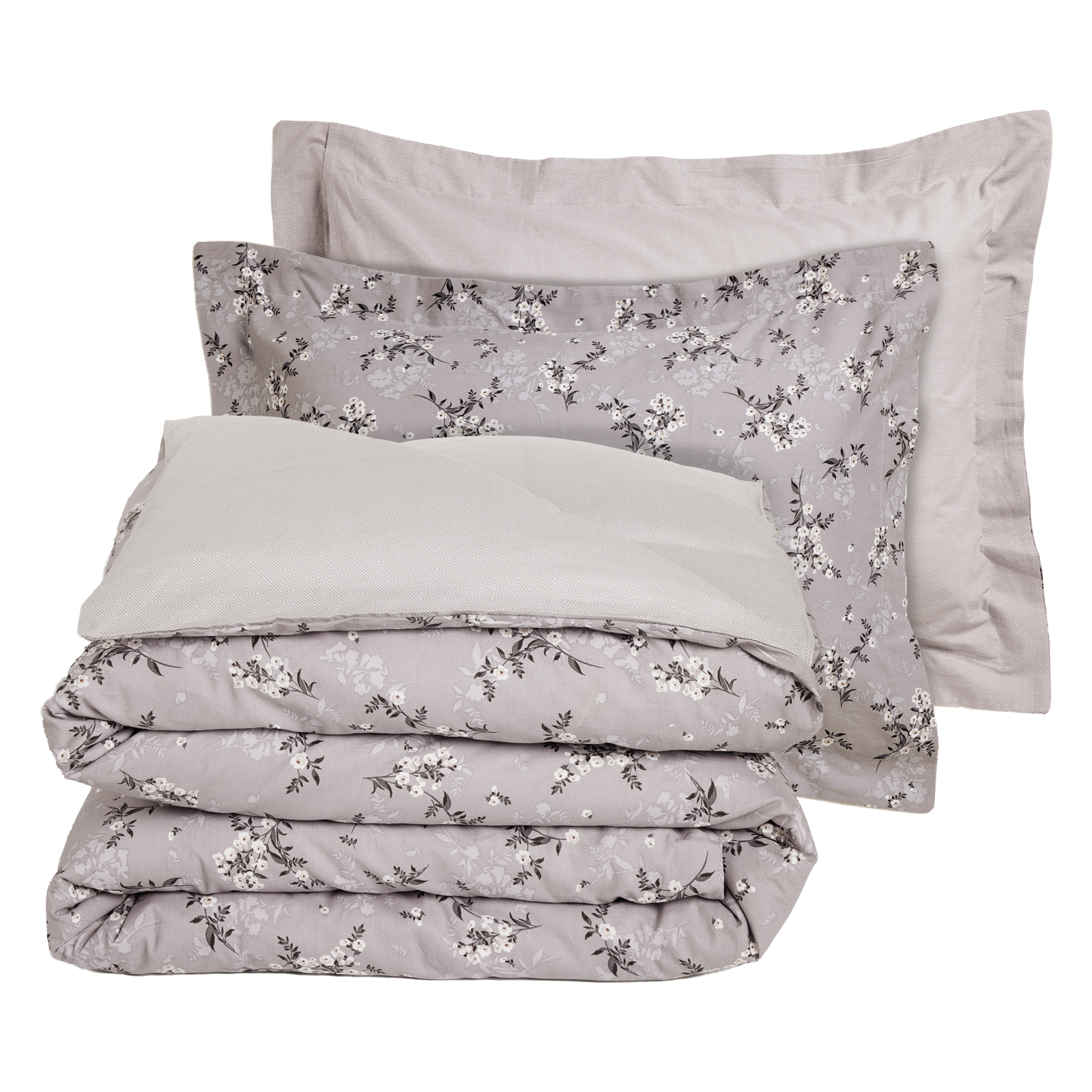 DAS HOME ΣΕΤ ΣΕΝΤΟΝΙΑ KING HAPPY 9684 GREY, TAUPE - Image 3