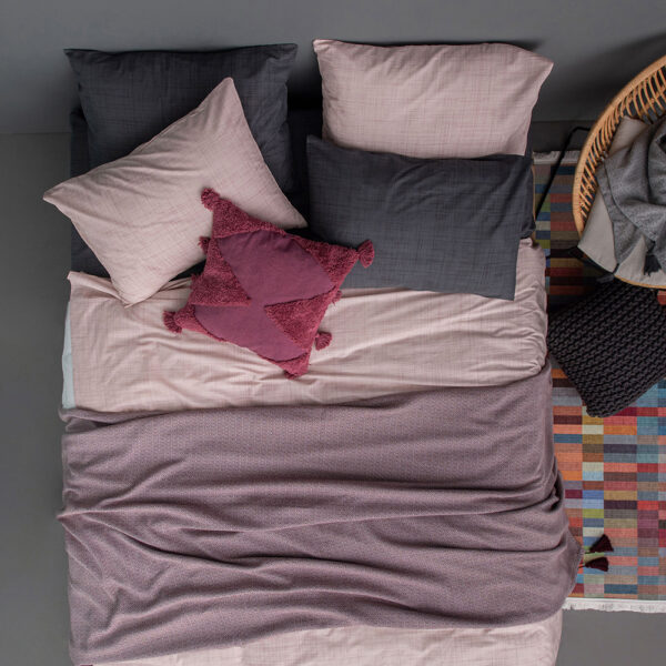 Σεντόνι Μονό Mix & Match LINA COAL Χωρίς Λάστιχο